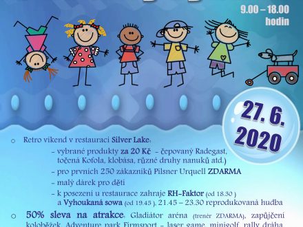 SLAVNOSTNÍ ZAHÁJENÍ SEZÓNY V KEMPU STŘÍBRNÝ RYBNÍK – Pojďte s námi vrátit život Stříbrňáku.