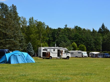 Tent lawns and Caravan bays