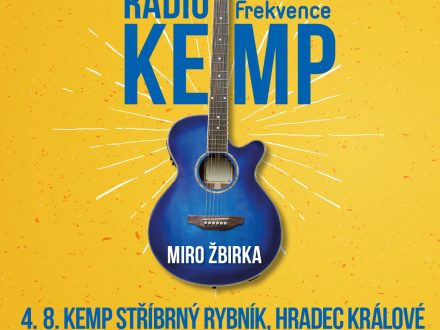 Radiokemp Frekvence 1: Koncert Mira Žbirky již 4. 7. 2021v našem kempu!