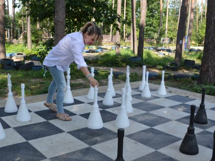 venkovní šachy