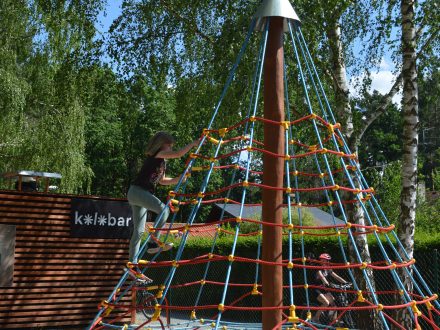 Workout-Bereich unter freiem Himmel