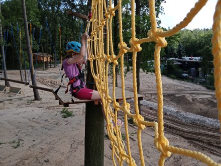 Lanový park u nás otevřen!