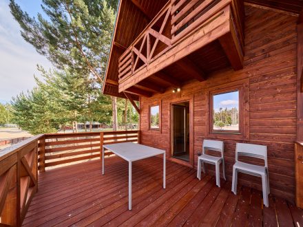 Golden cabin