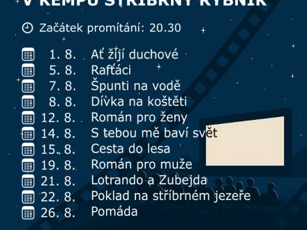 LETNÍ KINO SRPEN 2026